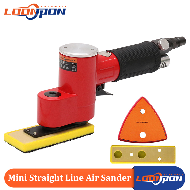 Random Orbital Sander - Loonpon Mini Düz Çizgi Havalı Zımpara