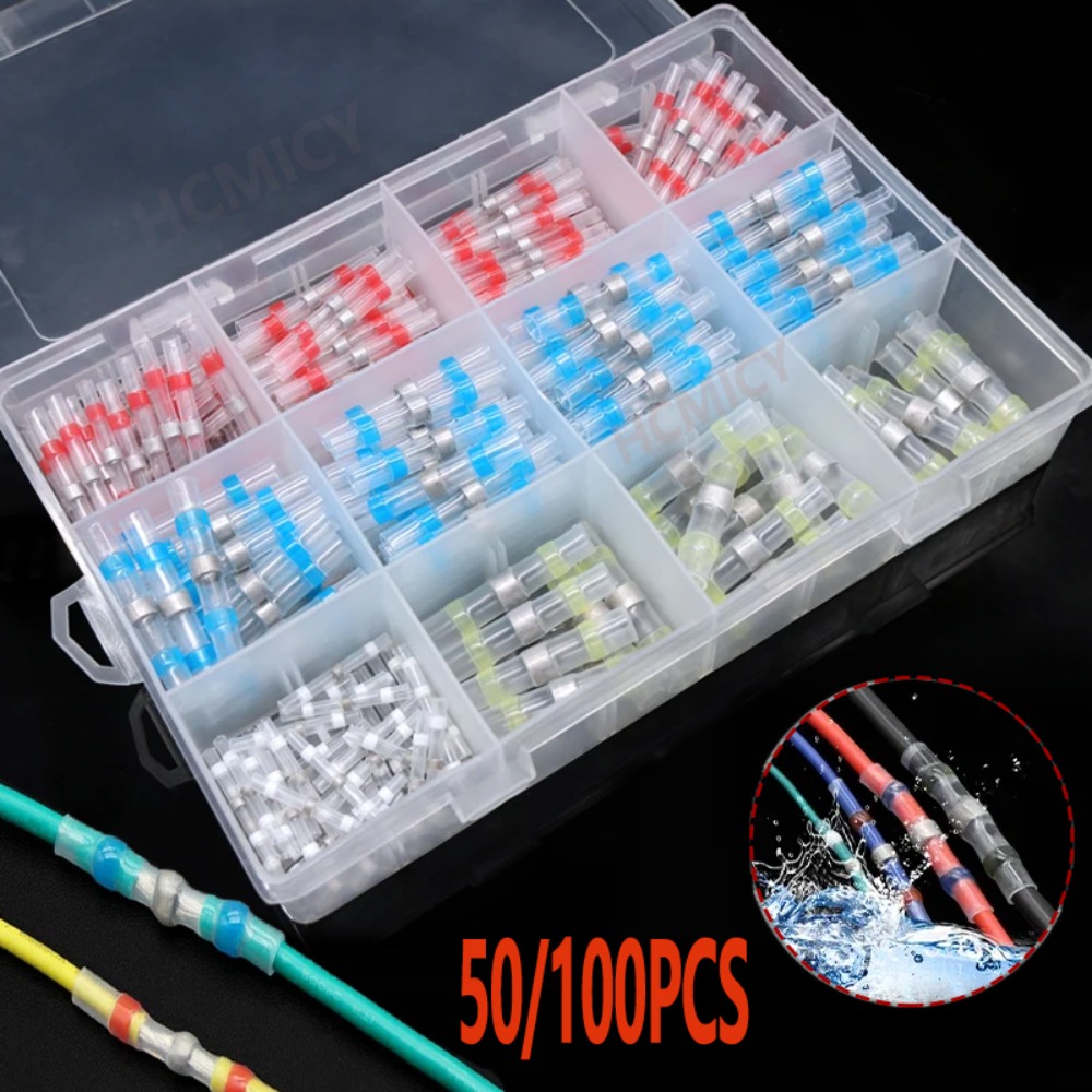 Power Tools Organizer - 50/100 Adet Kutulu Lehim Contalı Kablo