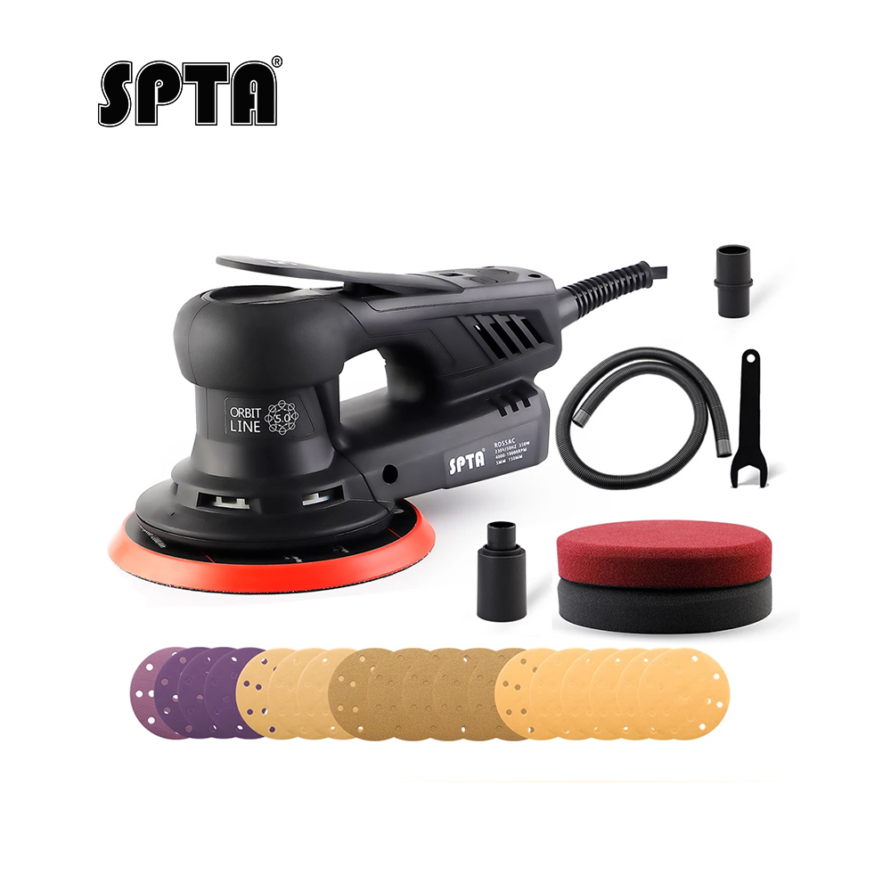 Random Orbital Sander - SPTA 350W elektrikli araba rastgele Orbital