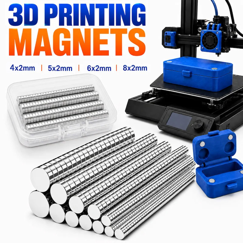 Power Tools List - 120 adet 3D Baskı Mıknatısları Seti