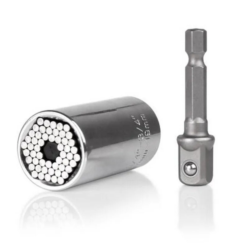 Power Tools List - Evrensel lokma anahtar tork kafası seti
