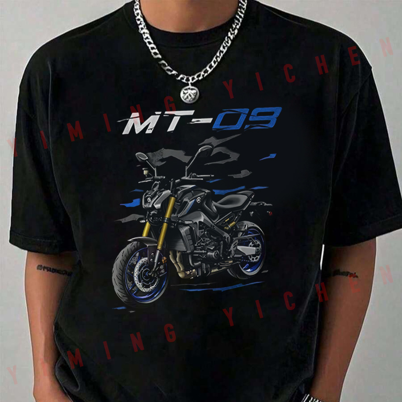 Power Tools Logo - MT09 Logolu Güçlü Bir Motosiklet Tişörtü