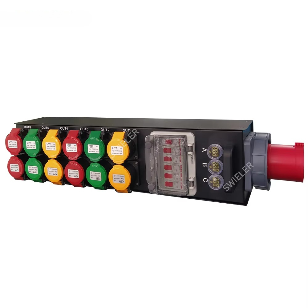 Power Tools Distributor - 112 kanallı taşınabilir dağıtım kutusu ekipmanı