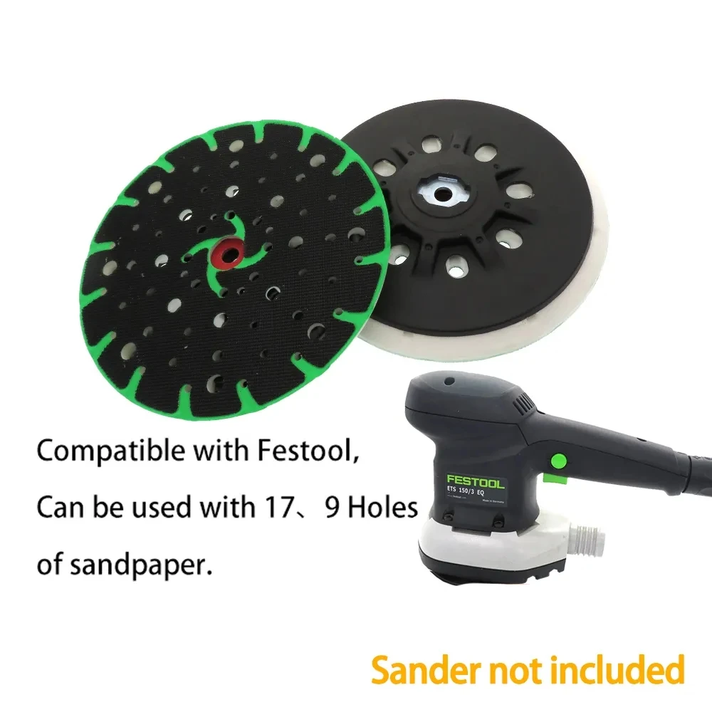 Power Tools Festool - 6 inç 150mm Çok Delikli Tozsuz