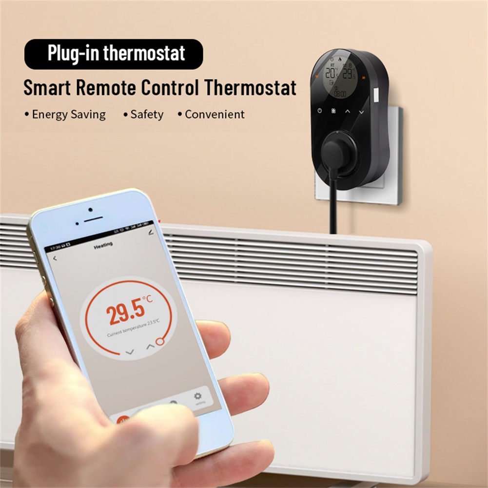 Power Tools Display - Yeni Çift Sensörlü Termostat WIFI Akıllı