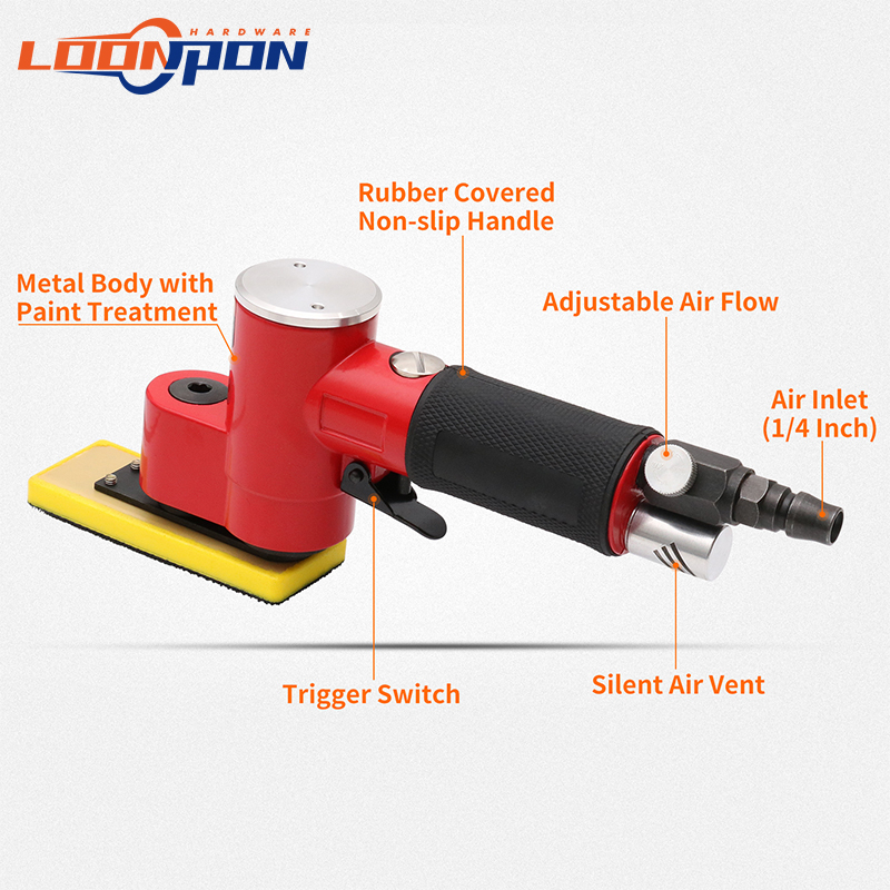 Loonpon Mini Düz Çizgi Havalı  - Random Orbital Sander incelemesi ve fiyatı