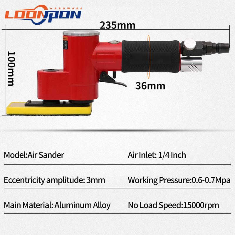 Loonpon Mini Düz Çizgi Havalı  - Random Orbital Sander incelemesi ve fiyatı