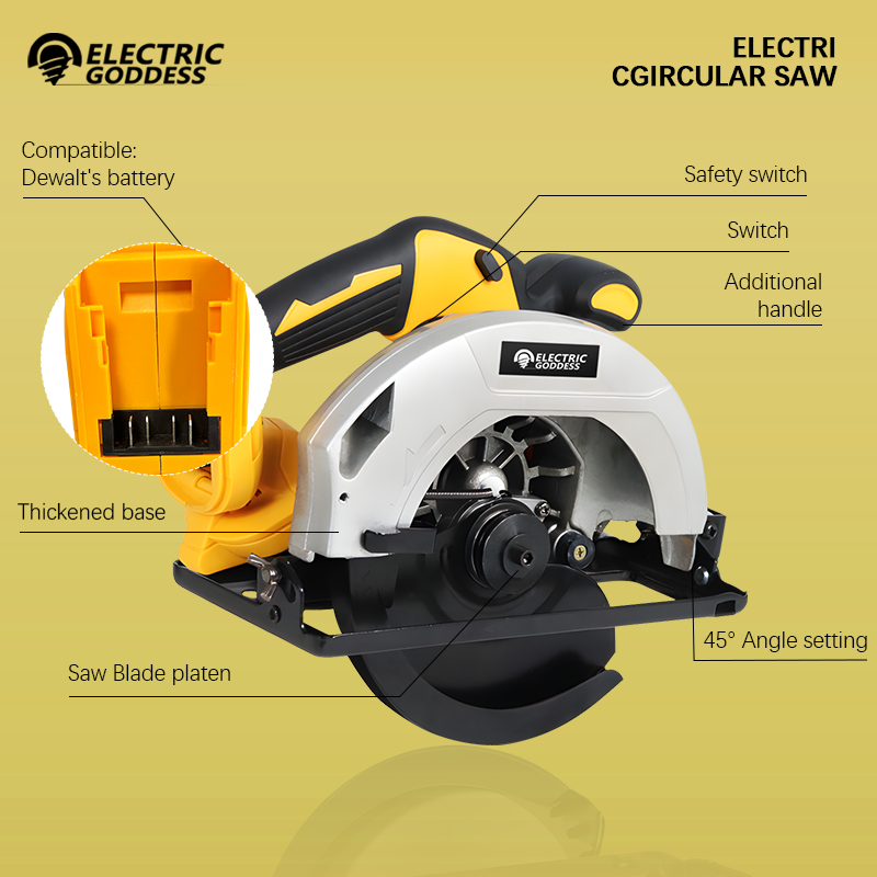 5000rpm 7 inç Akülü Sarı Daire - Reciprocating Saw Cordless incelemesi ve fiyatı
