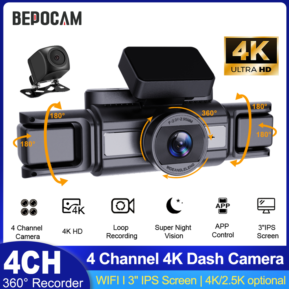 BEPOCAM 4CH 4K Araç İçi Kamera - Power Tools Japan incelemesi ve fiyatı