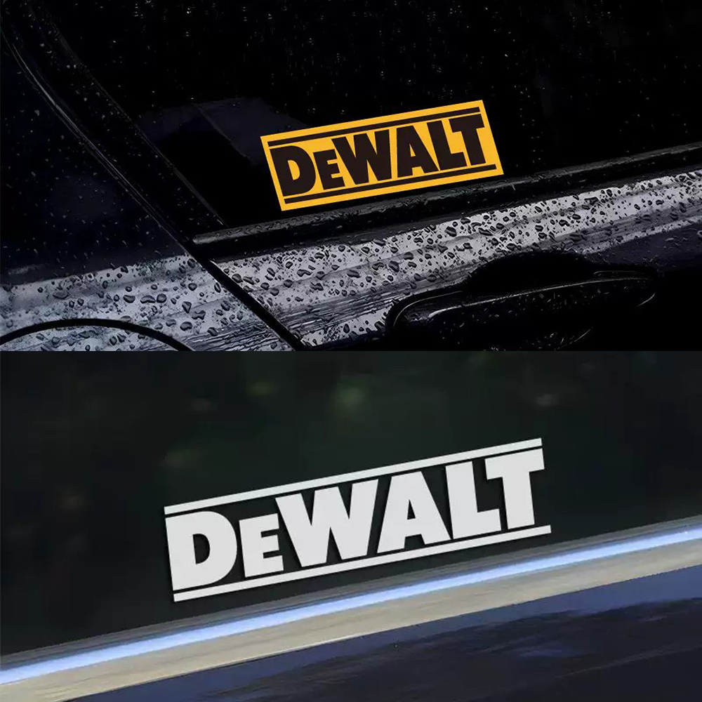 Yansıtıcı DEWALT Logo Çıkartma - Power Tools Logo incelemesi ve fiyatı