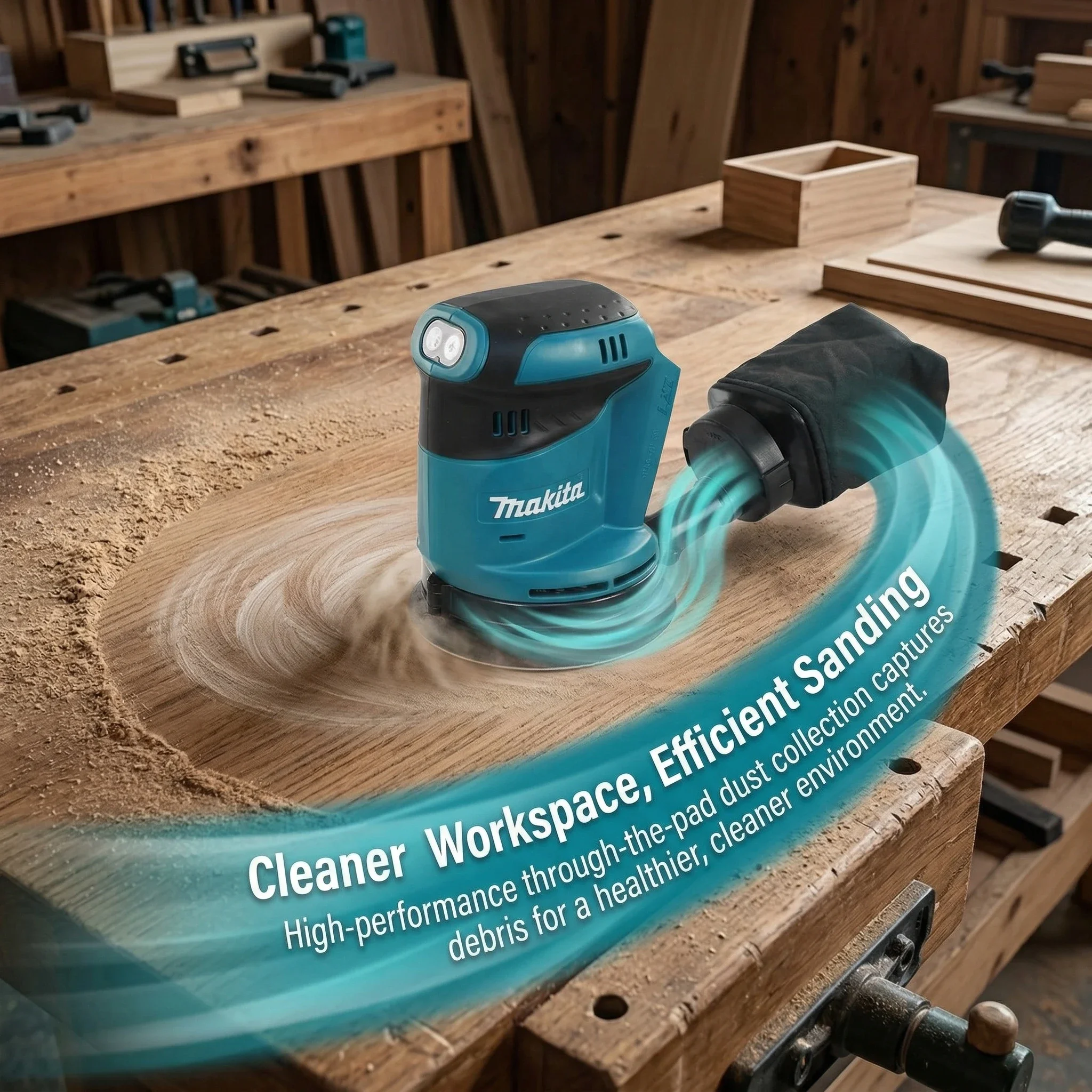Makita DBO180Z 18V Fırçasız Ak - Random Orbital Sander incelemesi ve fiyatı