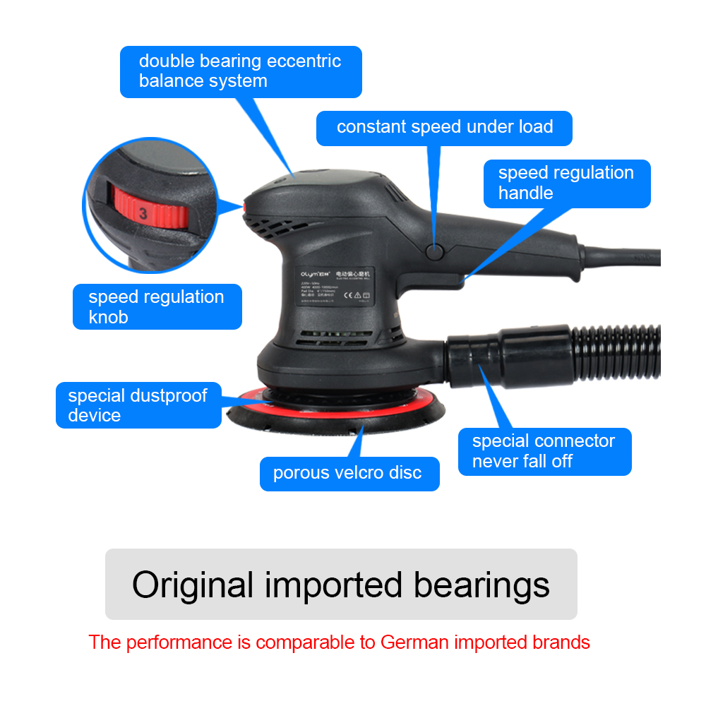 HONGMAI Orbit 3Mm Merkezi Vaku - Random Orbital Sander incelemesi ve fiyatı