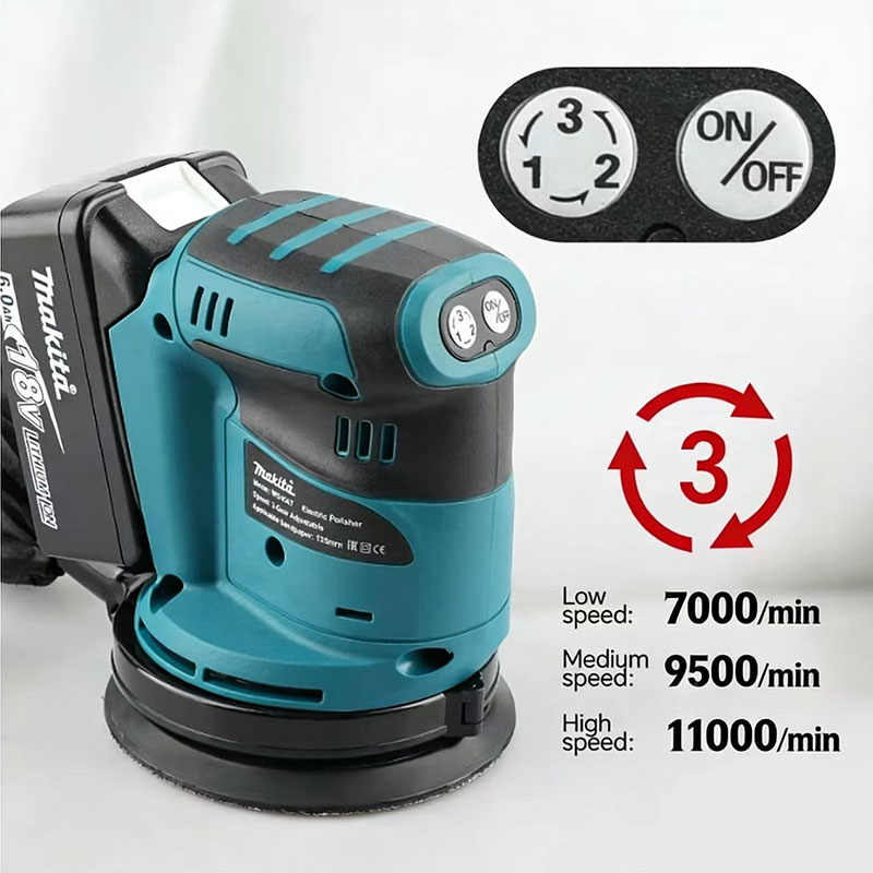 Makita DBO180Z 18V Fırçasız Ak - Random Orbital Sander incelemesi ve fiyatı