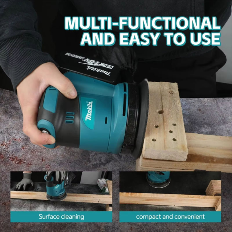 Makita DBO180Z 18V Fırçasız Ak - Random Orbital Sander incelemesi ve fiyatı