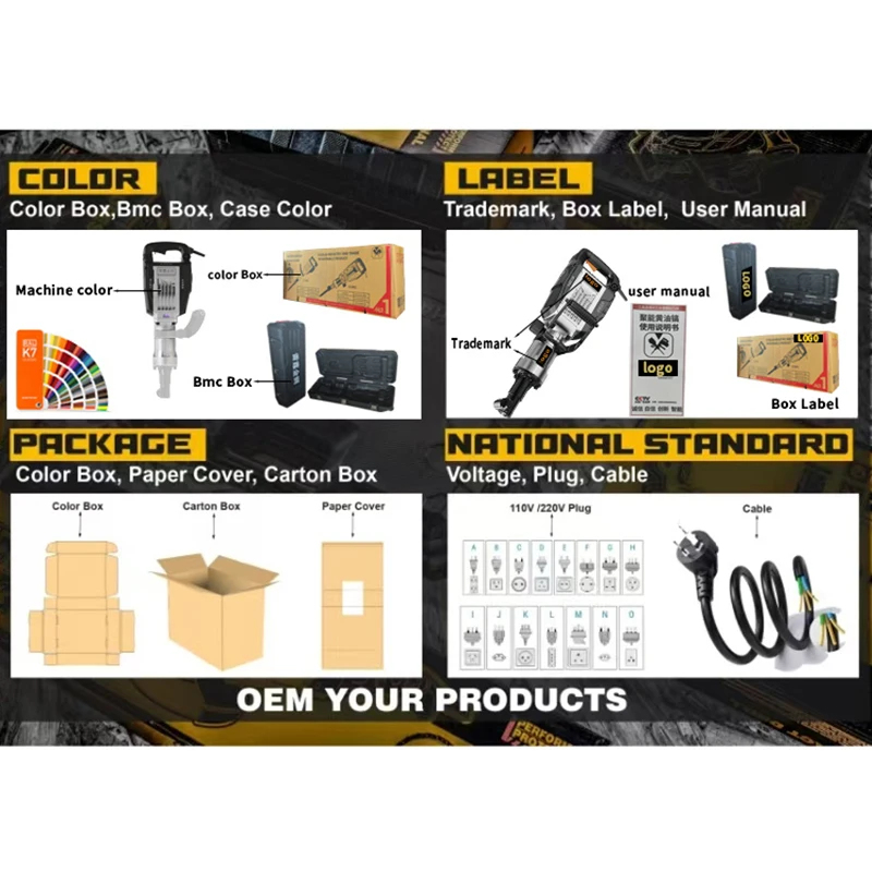 0865 Yüksek Güçlü 1600 Watt Al - Power Tools Hammer incelemesi ve fiyatı