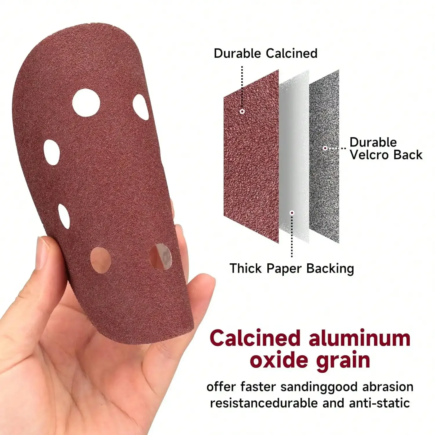 30 Adet 12.7cm/5in Zımpara Dis - Random Orbital Sander incelemesi ve fiyatı